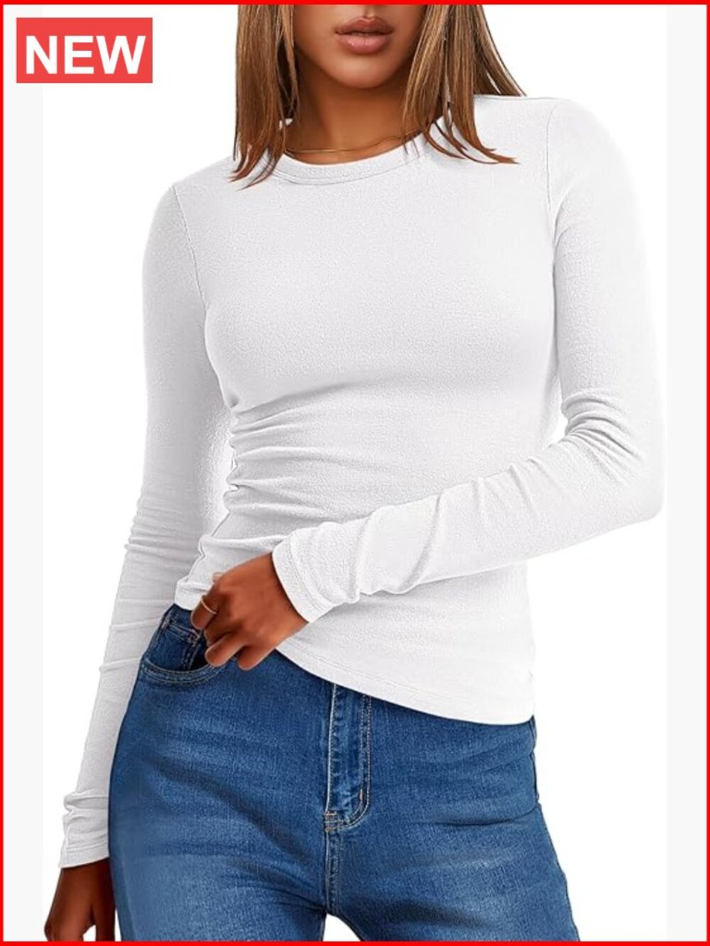 Long Sleeve Thermal Shirt Slim Fit Polyester Fleece Undershirt